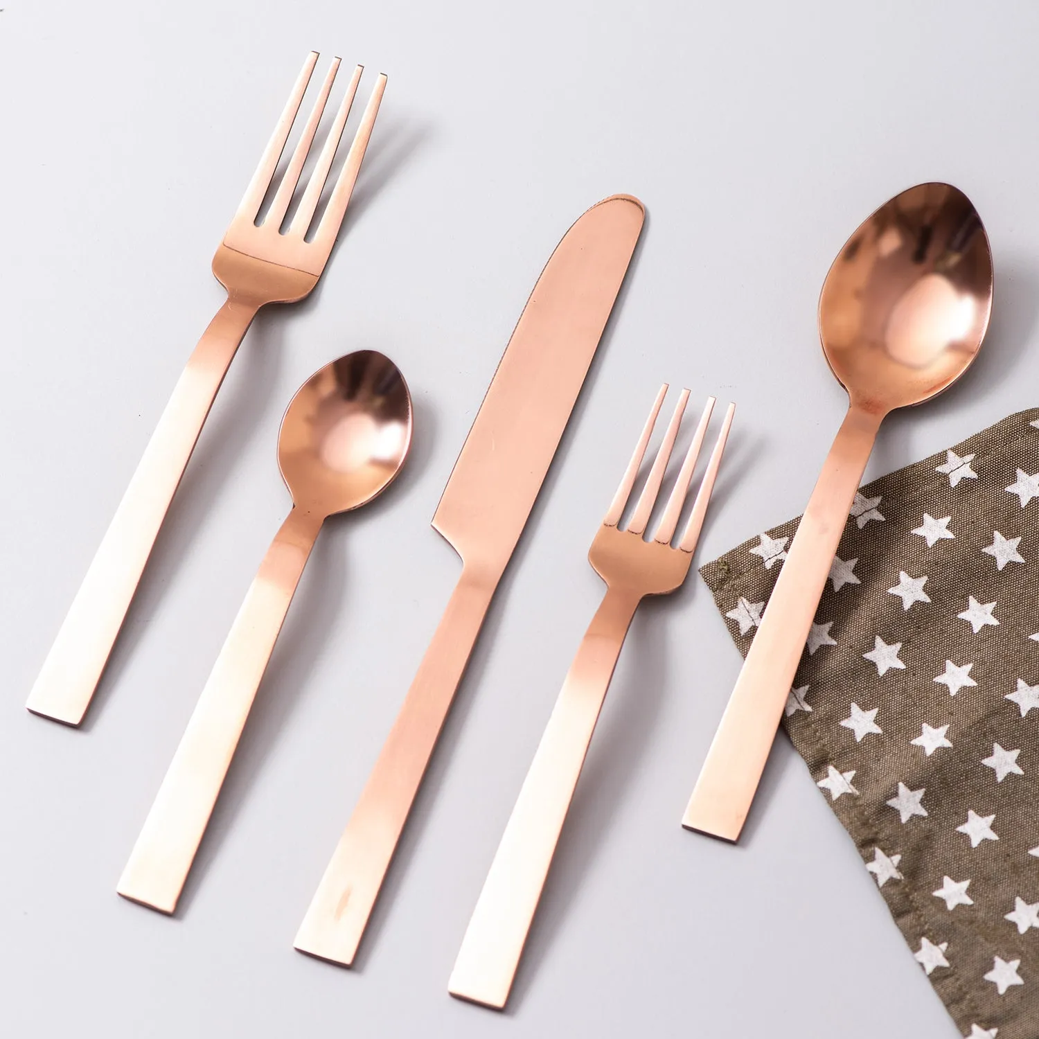 Copper Cutlery Sets