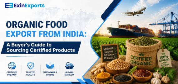 organic food export from india